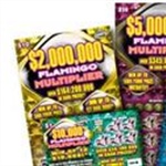 Woman claims top prize of $500,000 with the New Flamingo Multiplier Game!