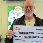 Man wins $500,000 Birthday Prize with Georgia Lottery!