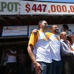 Winner of $447 million Powerball lottery jackpot Steps Forward!