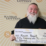 Kansas Man Discovers $50,000 Lottery ticket in the Trash!