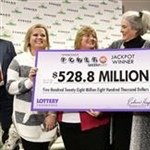 Tennessee couple claim $528.8 million of $1.6 billion Powerball jackpot!