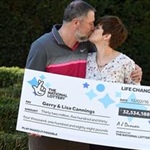 UK Couple Finish Painting, before claiming £32.5M Lottery Prize!